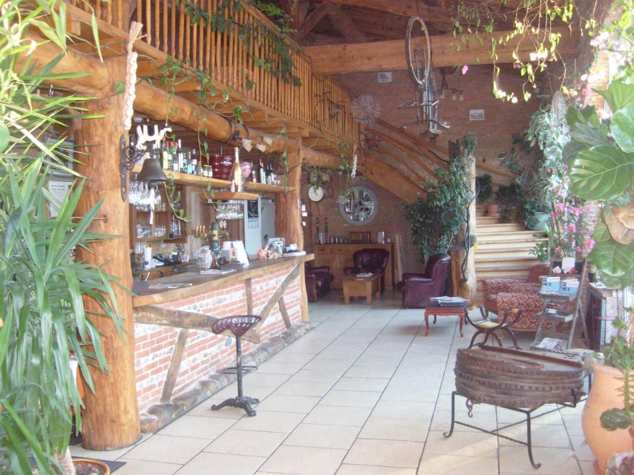 L'Alcove Hotel Restaurant Villematier Exterior foto