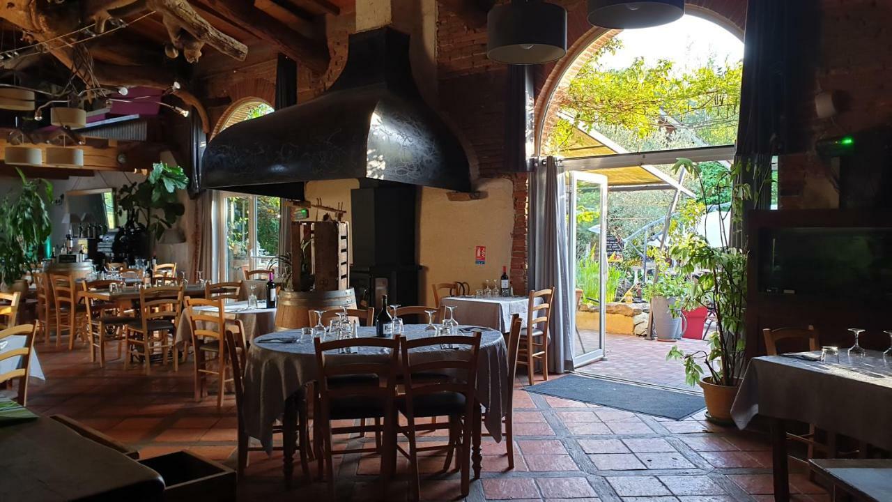 L'Alcove Hotel Restaurant Villematier Exterior foto