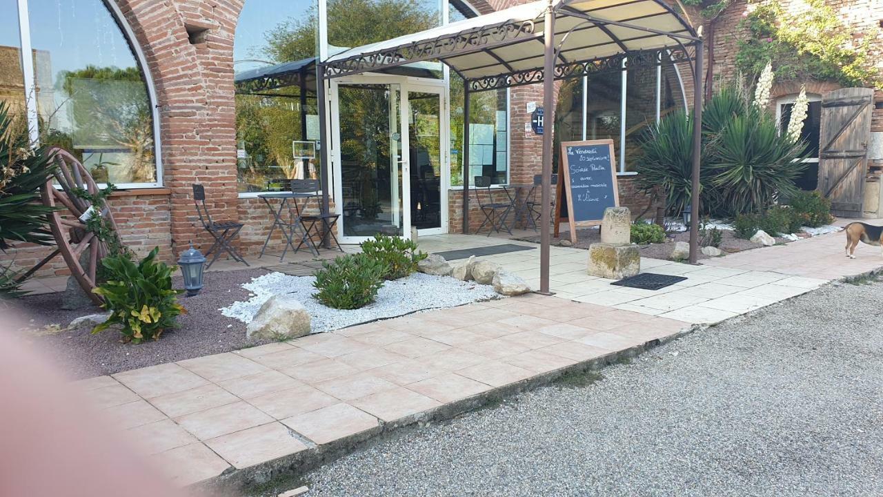 L'Alcove Hotel Restaurant Villematier Exterior foto