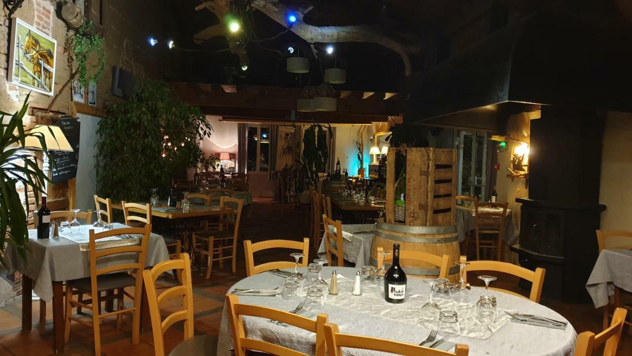 L'Alcove Hotel Restaurant Villematier Exterior foto